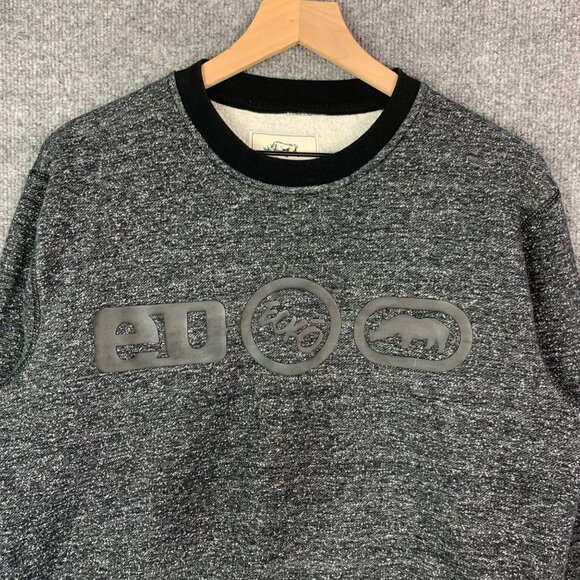Ecko Unltd. Graphic Fleece Pullover Crewneck Sweatshirt‎ Men’s Sz Medium Blend - Picture 2 of 11